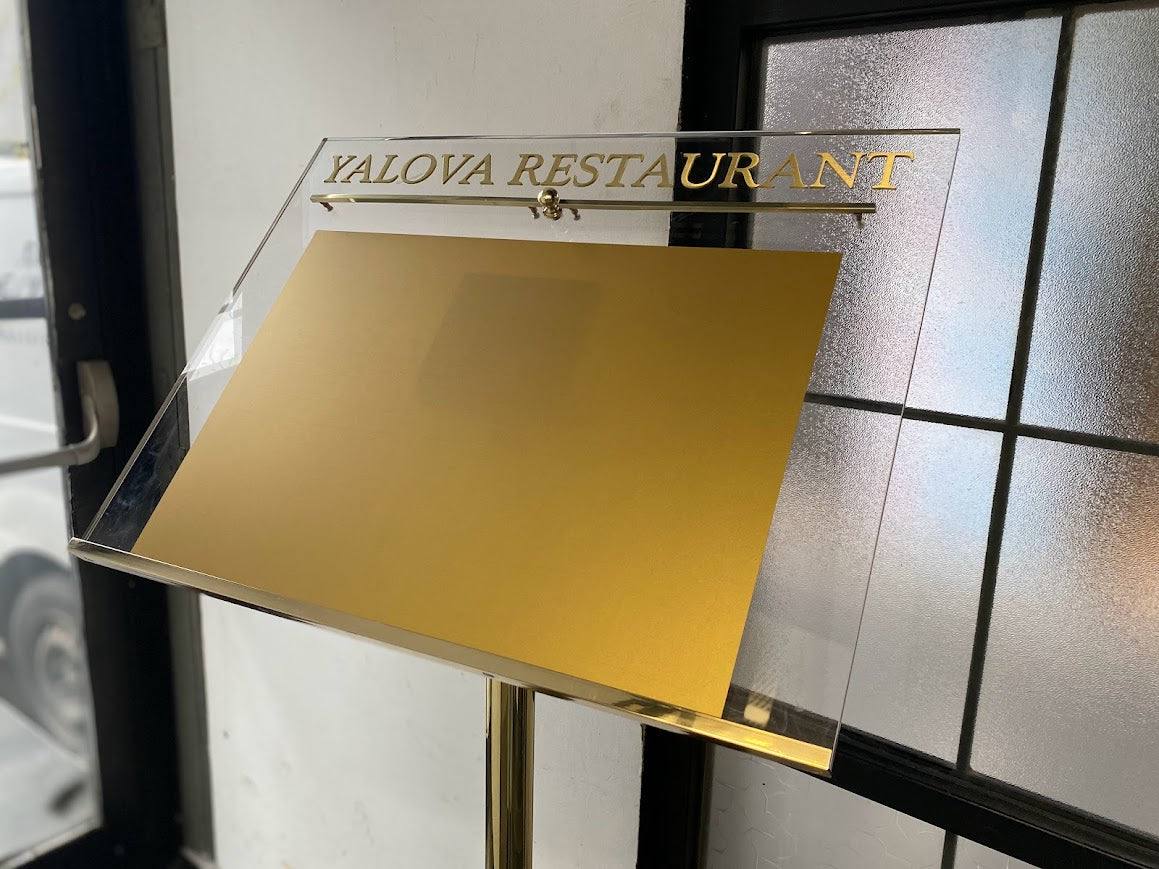 Elite Freestanding Menu Board - Otimsan Shop