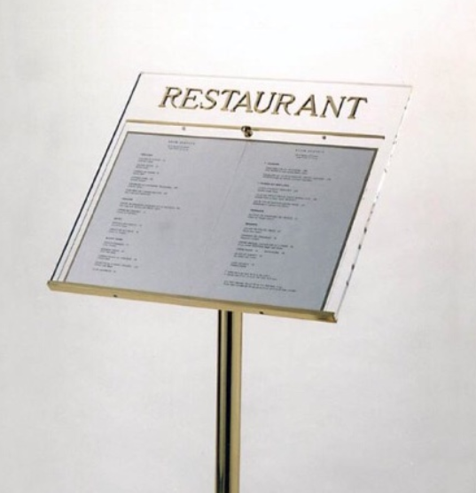 Elite Freestanding Menu Board - Otimsan Shop