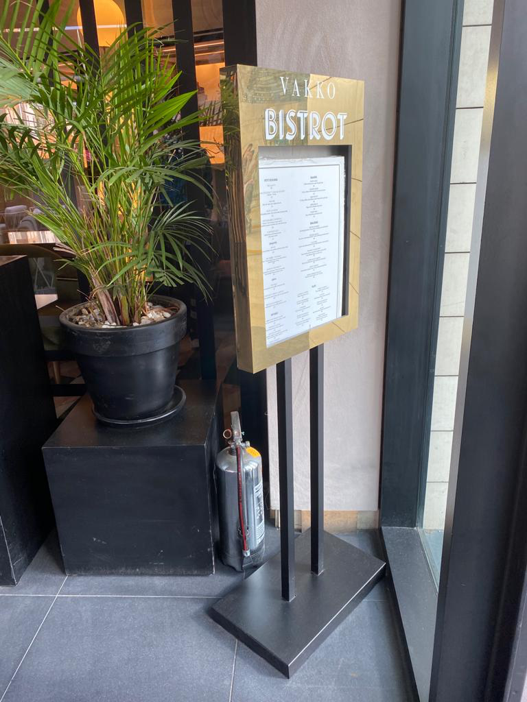 Freestanding Menu - Otimsan Shop