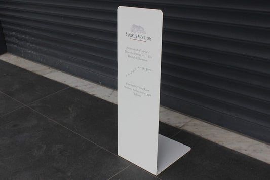 Freestanding Vertical Sign Board | Café | Restaurant | Sauna | Beauty Salon | Events - Otimsan Shop