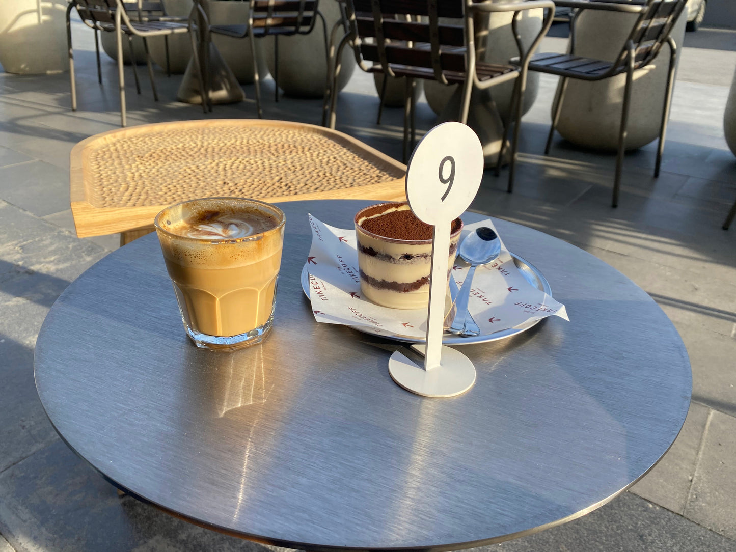 Metal Table Number Stand - Otimsan Shop
