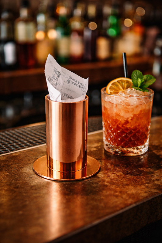 Copper Table Bill Holder – Receipt Stand for Restaurants, Cafés, Pubs & Bars - Otimsan Shop