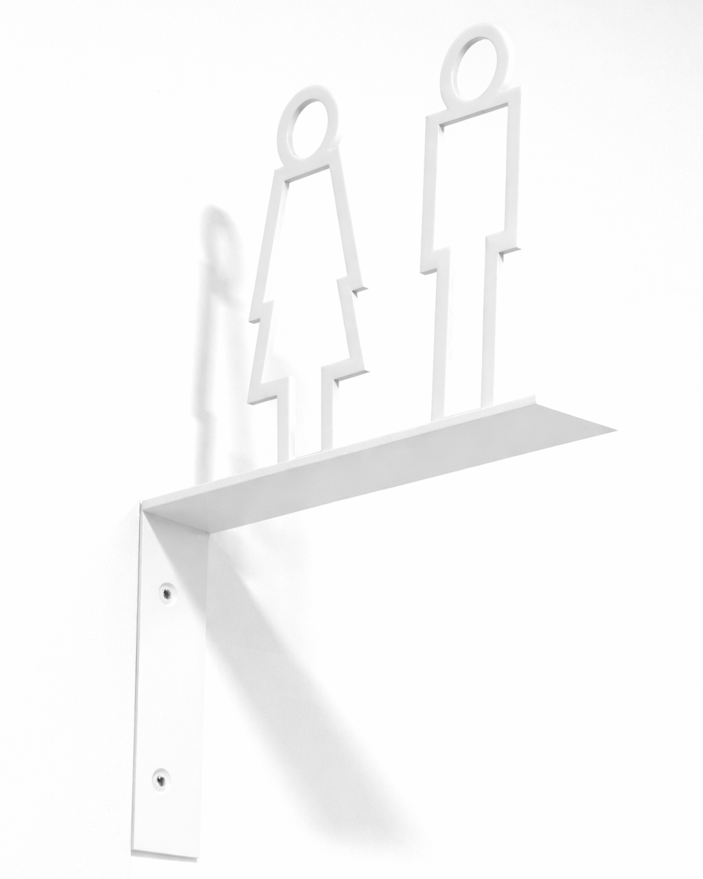 Metal Restroom Directional Sign | WC Sign for Café & Restaurant Use - Otimsan Shop