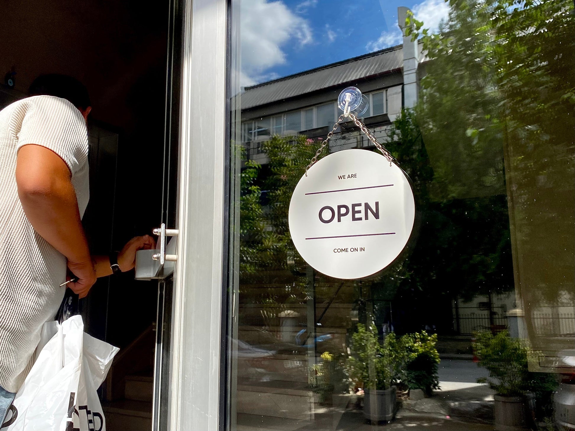 Open/Closed Sign | Custom Hanging Door Sign - Otimsan Shop
