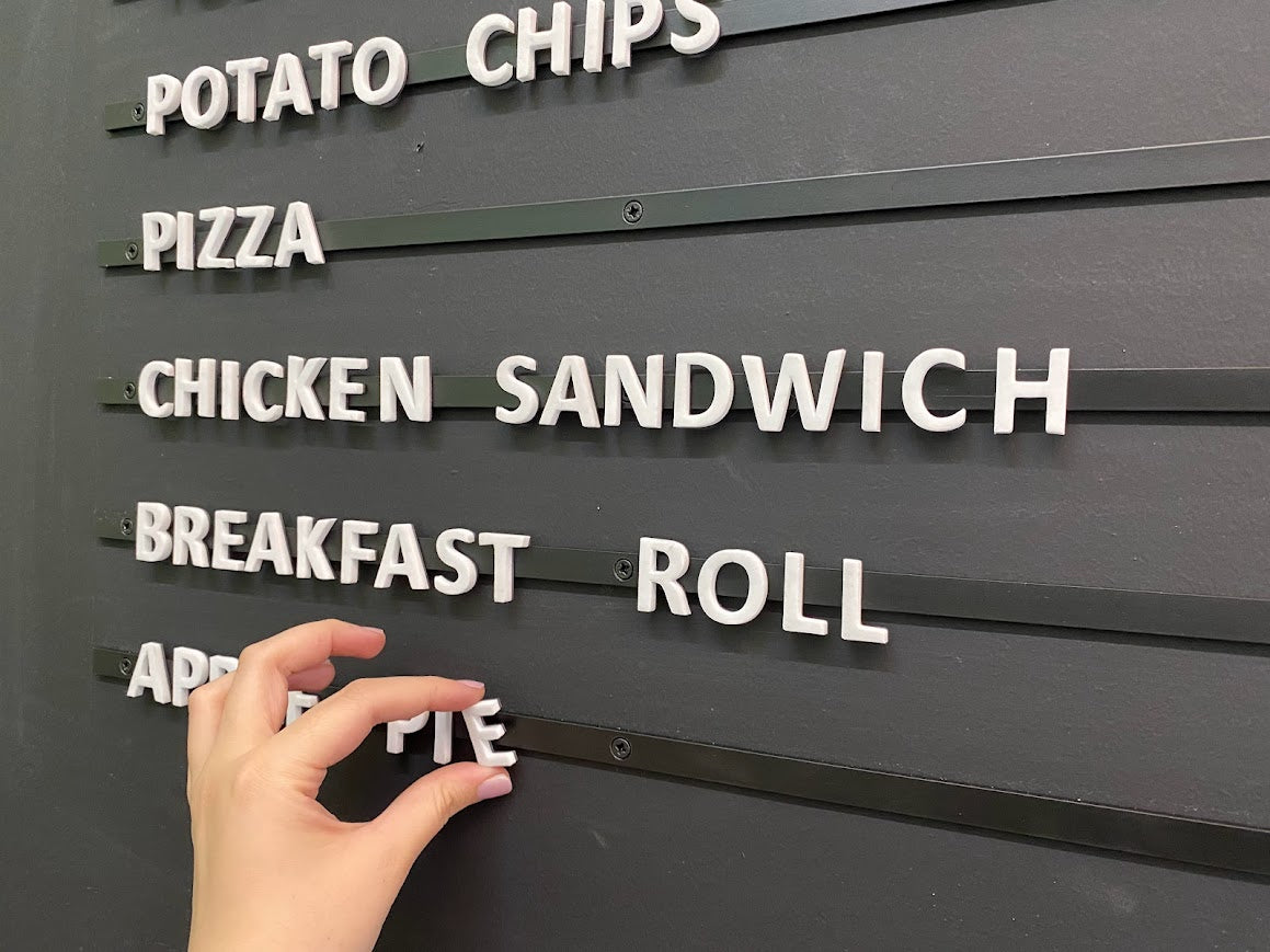 Magnetic Replaceable Menu Board - Otimsan Shop