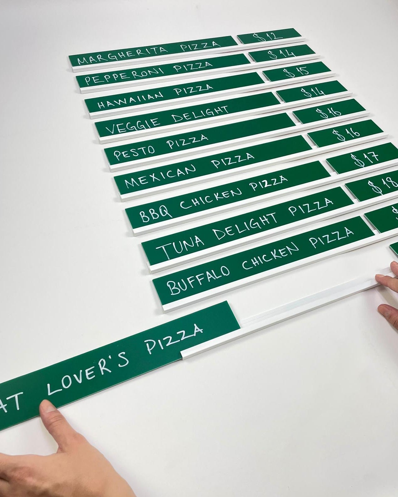 Write & Erase Menu Board – Updateable Price Sign for Cafés, Restaurants & Food Kiosks - Otimsan Shop