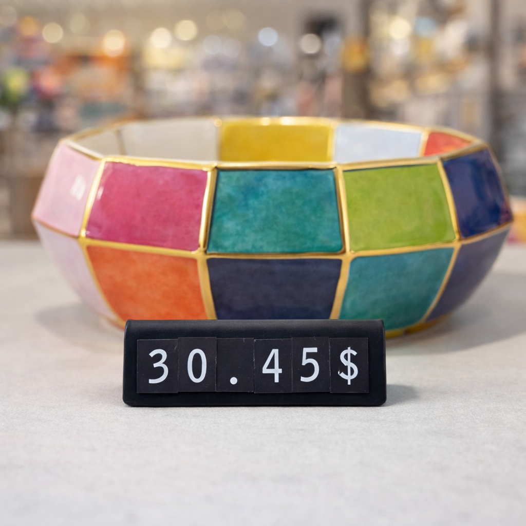 Magnetic Price Tag Set | 20-Piece Price Display Stand for Stores & Showcases - Otimsan Shop