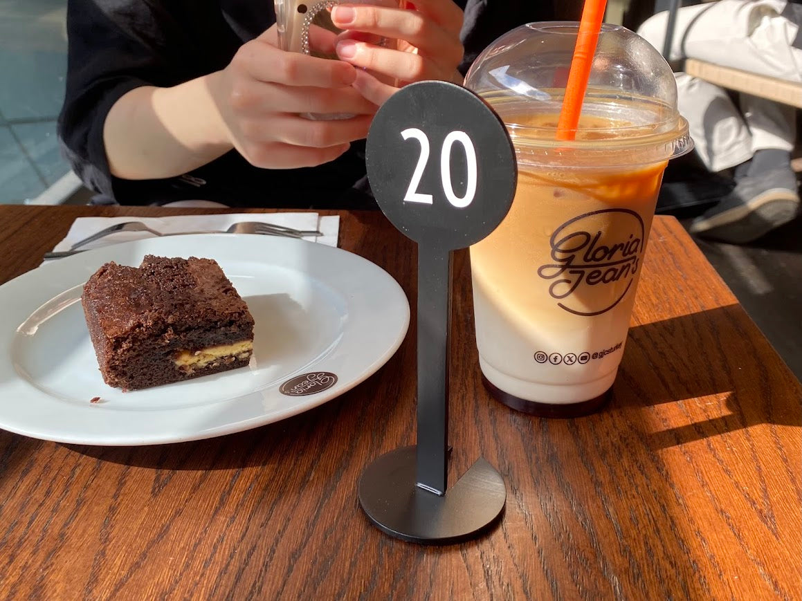 Metal Table Number Stand - Otimsan Shop
