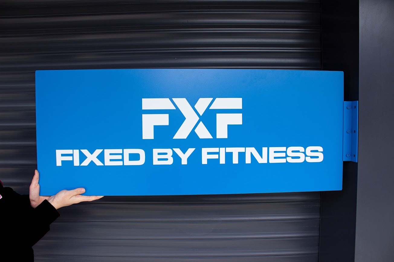 Double-Sided Budget Store Sign | Rectangular Custom Logo Print - Otimsan Shop