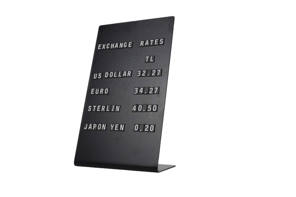 Magnetic Price List Board - Otimsan Shop