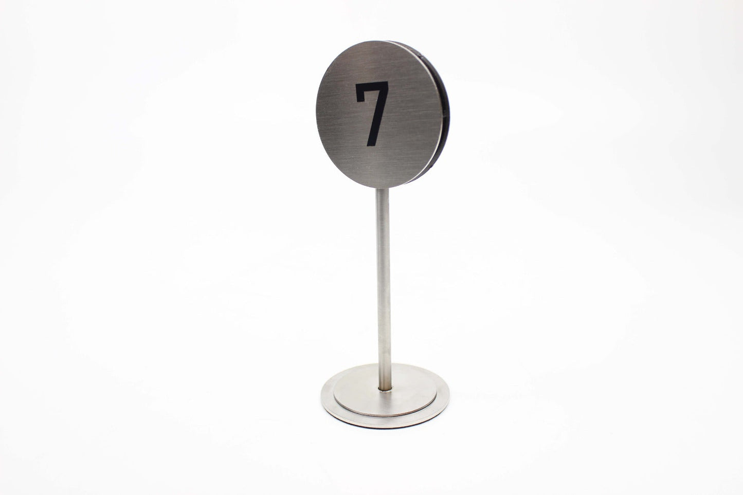 Premium Stainless Steel Table Number Stand | For Cafés, Restaurants & VIP Venues - Otimsan Shop