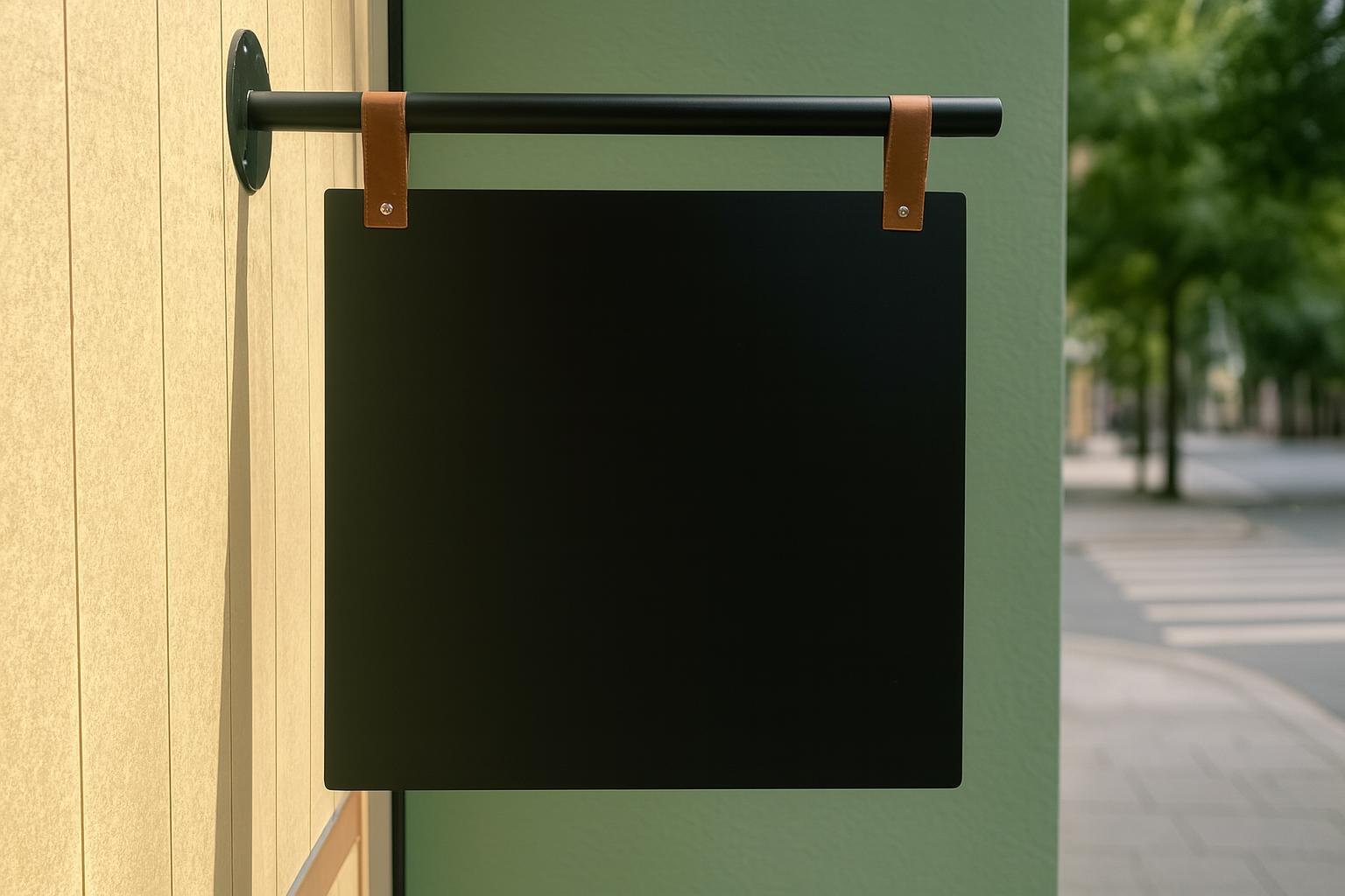 Double-Sided Flag Sign | Square Custom Logo Print - Otimsan Shop