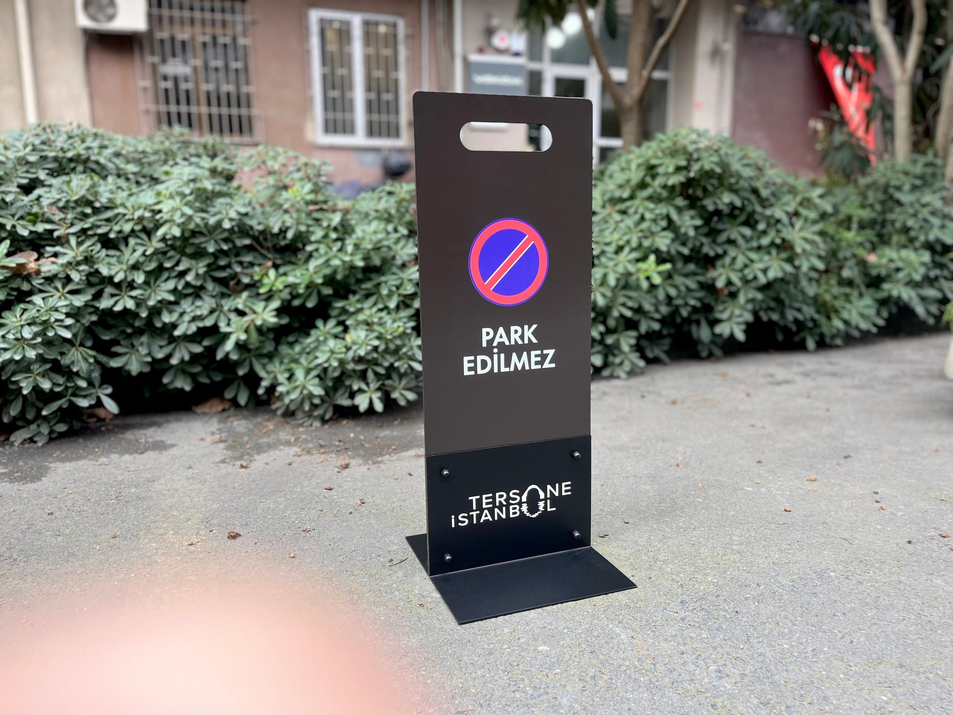 Portable Parking Warning Sign | Metal No Parking Sign - Otimsan Shop