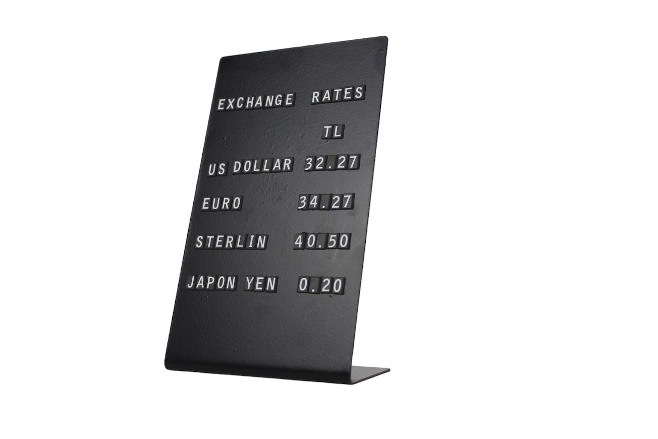 Magnetic Price List Board - Otimsan Shop