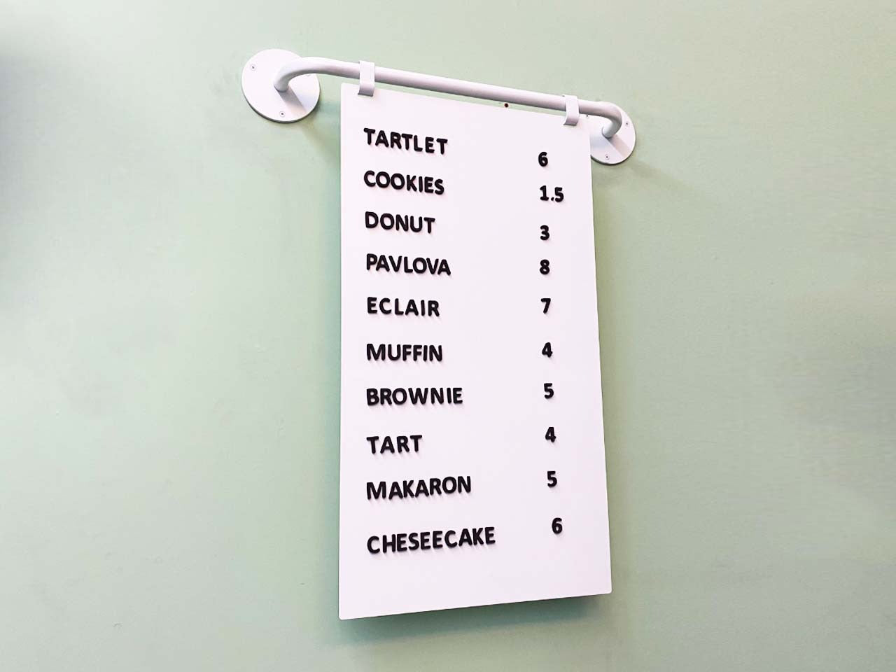 Hanging Price Board - Otimsan Shop