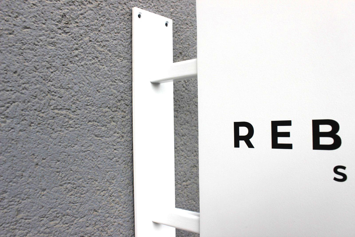 Double-Sided Durable Store Sign | Square, Printed Brand Logo - Otimsan Shop