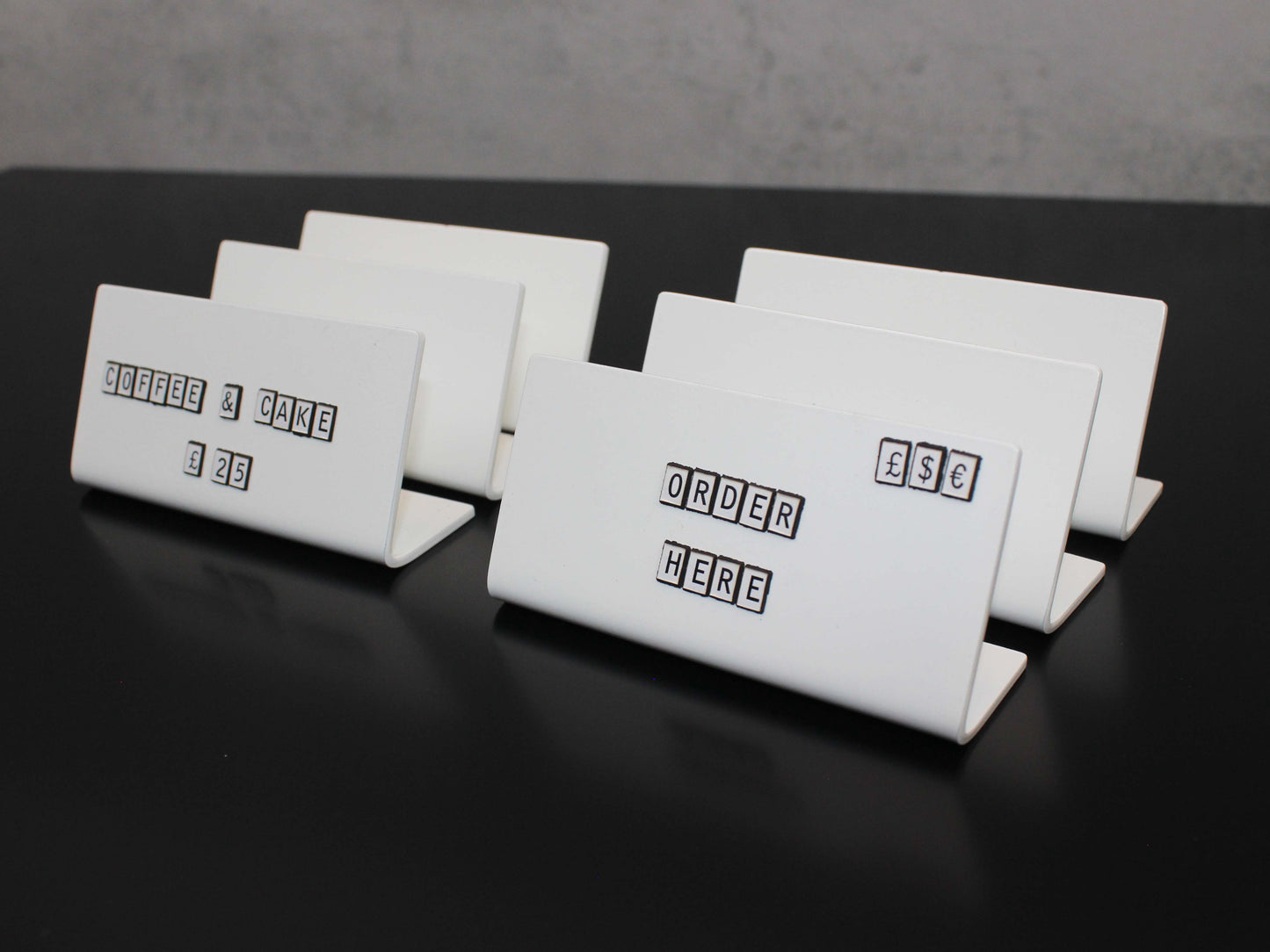 Magnetic Buffet Label Set (12 Stands – 1575 Letters & Numbers) - Otimsan Shop
