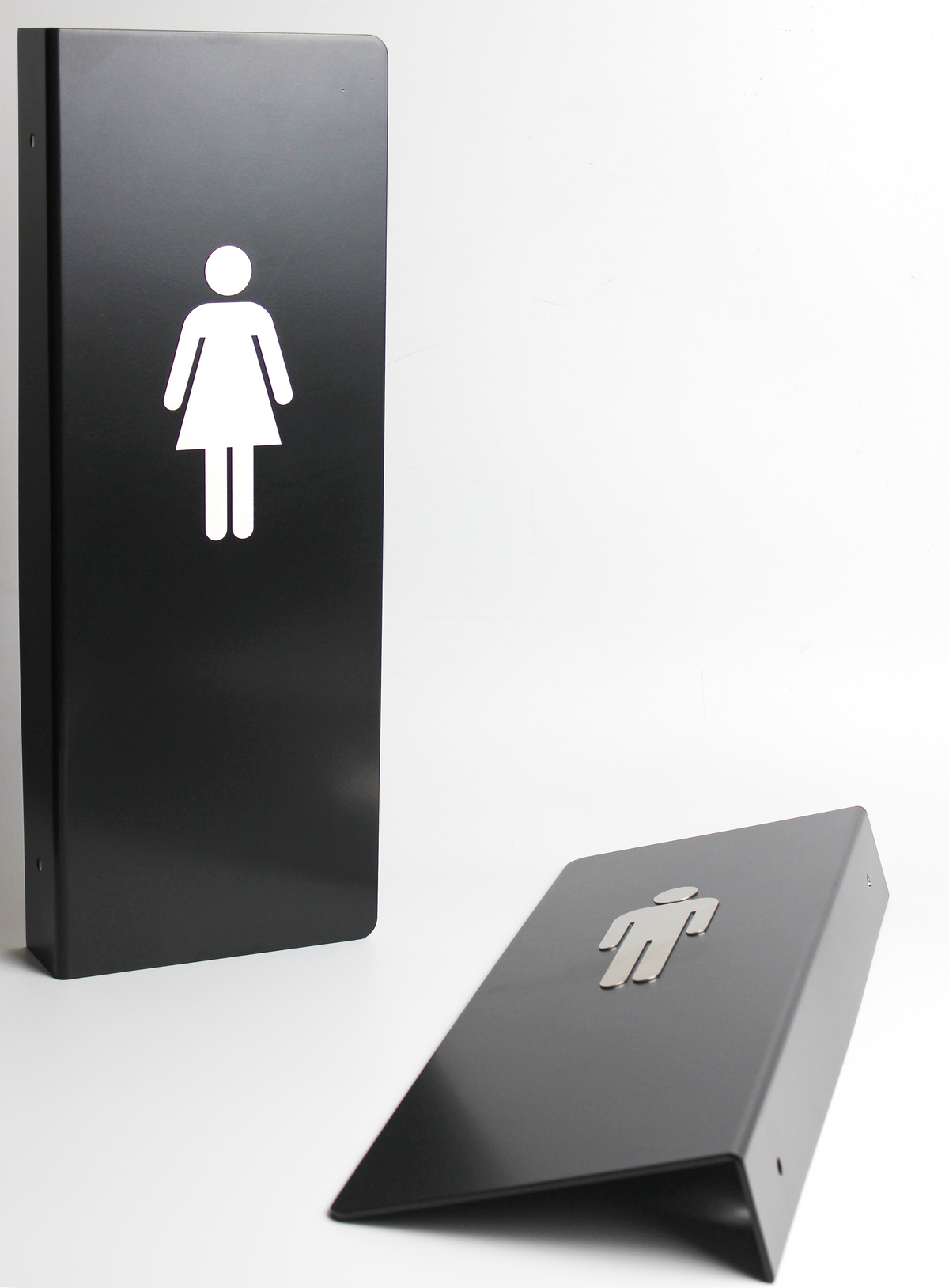 Male & Female WC Sign | Wall-Mounted Sign for Cafés and Restaurants - Otimsan Shop