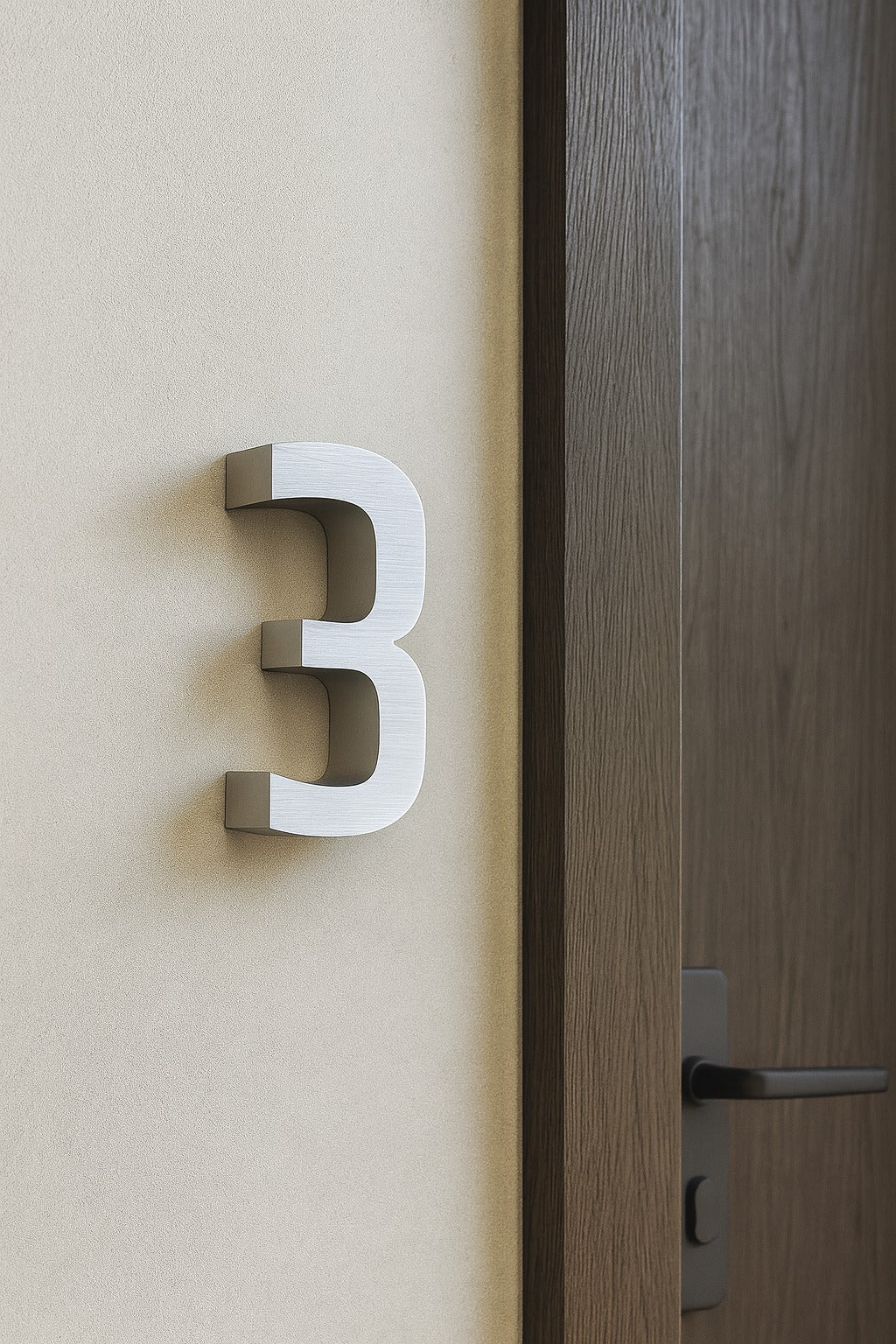 Wall-Mounted Stainless Steel Door Number – 5-Piece Set - Otimsan Shop