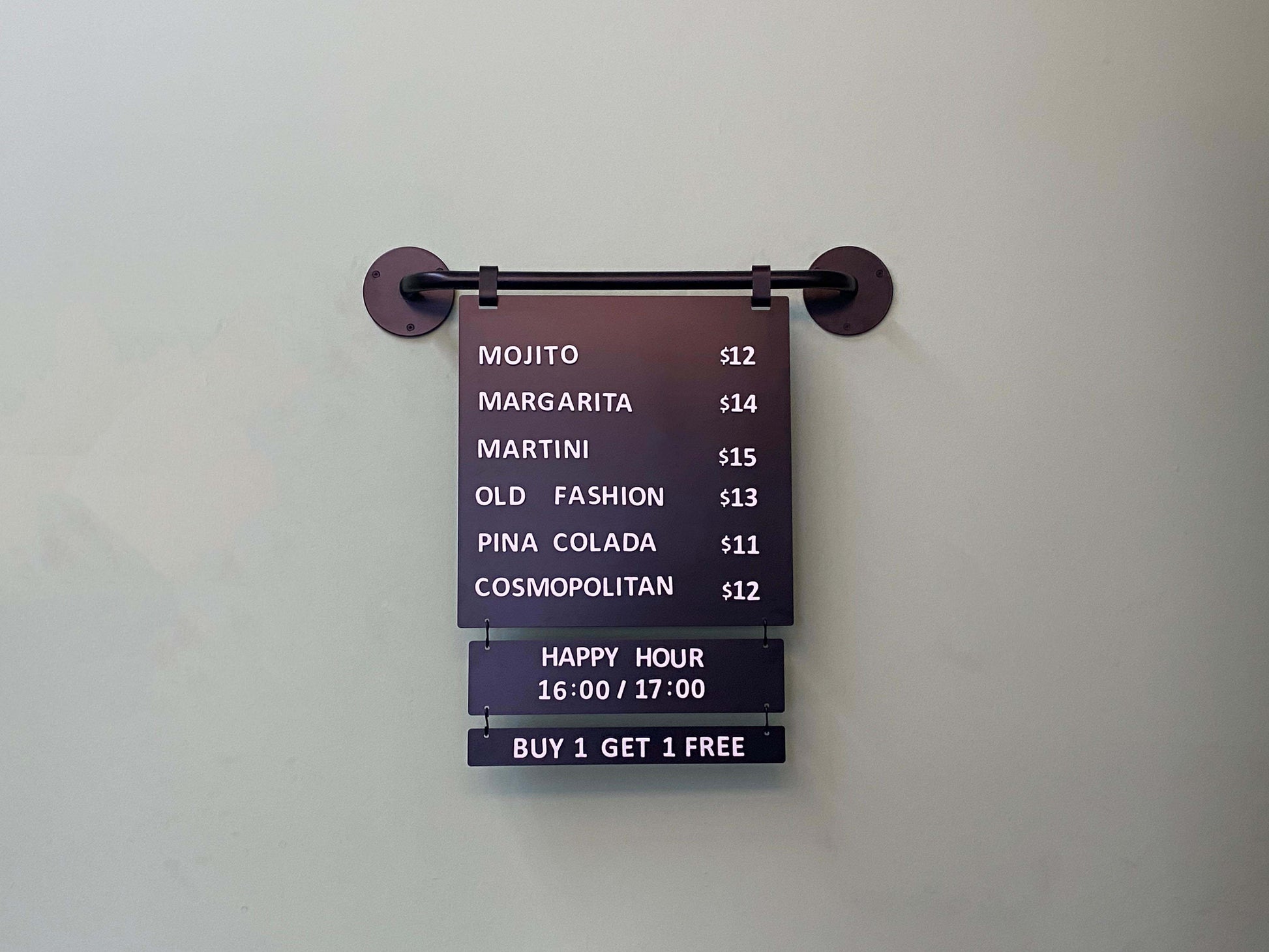Flag Price Board with Additional Panel - Otimsan Shop
