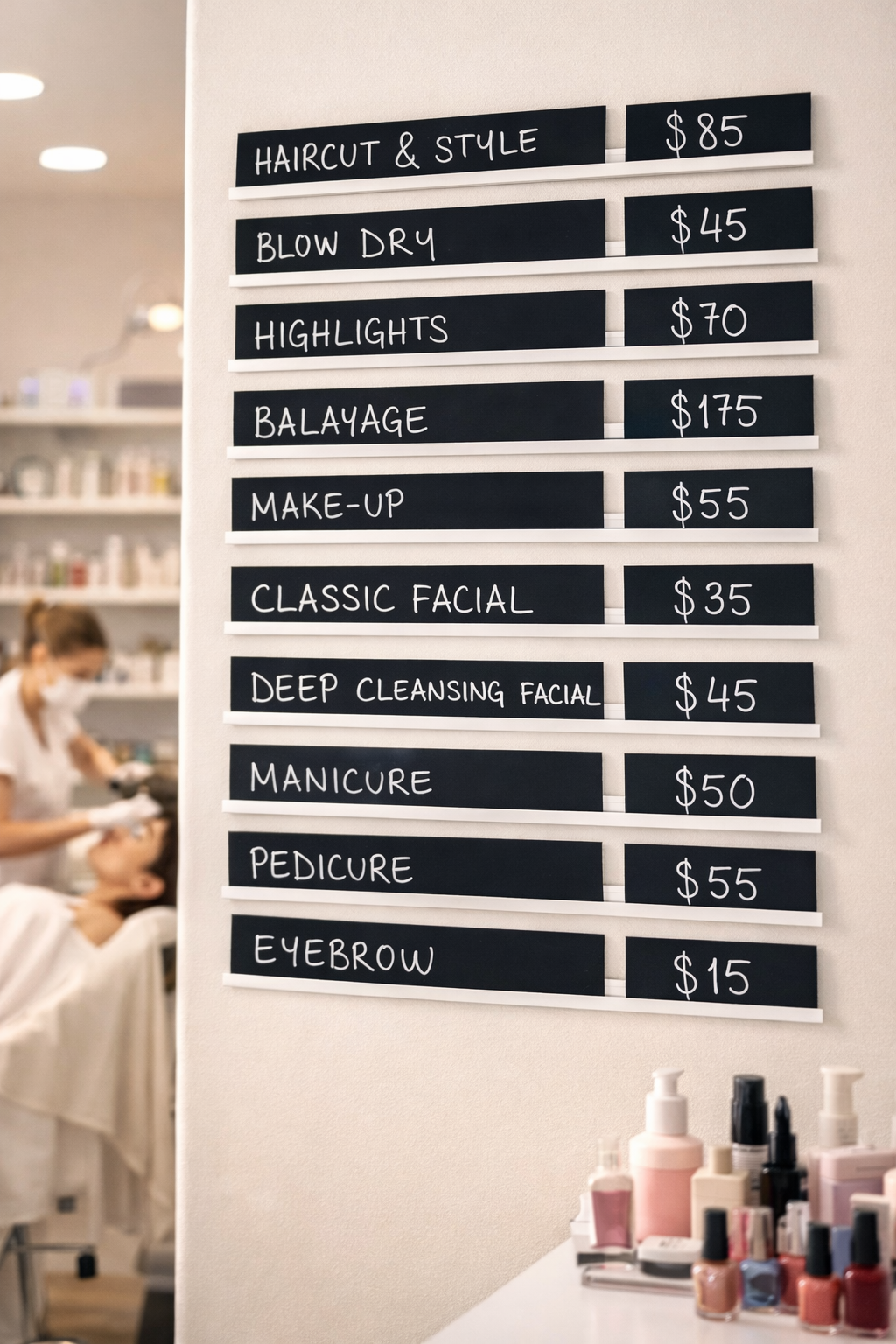Write & Erase Menu Board – Updateable Price Sign for Cafés, Restaurants & Food Kiosks - Otimsan Shop