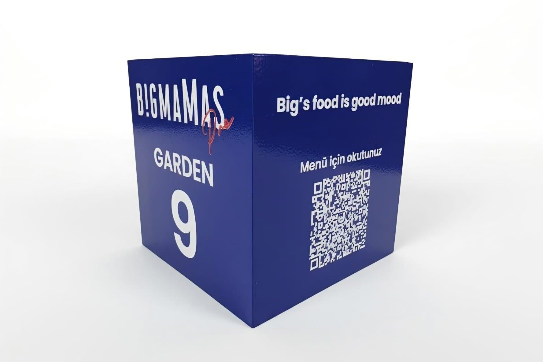QR Code Box | Tabletop Organizer for Restaurants and Cafés - Otimsan Shop