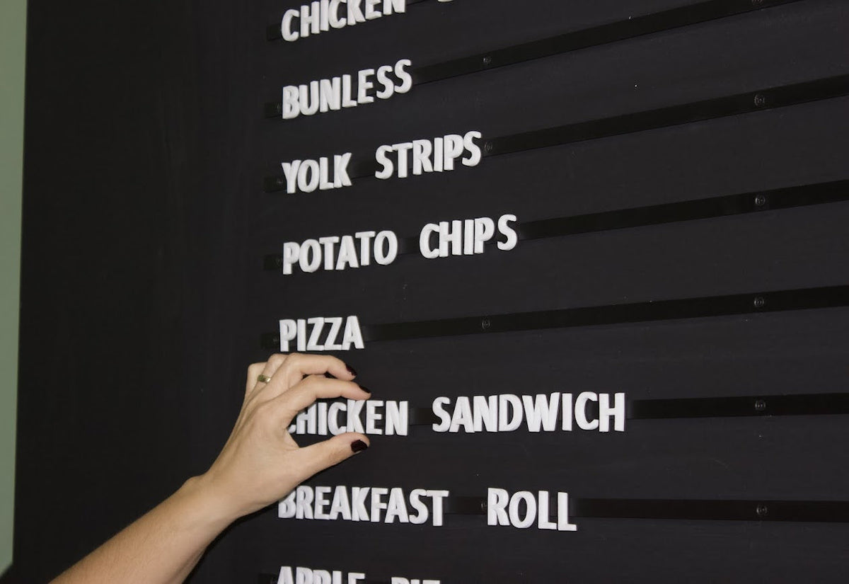 Magnetic Replaceable Menu Board - Otimsan Shop