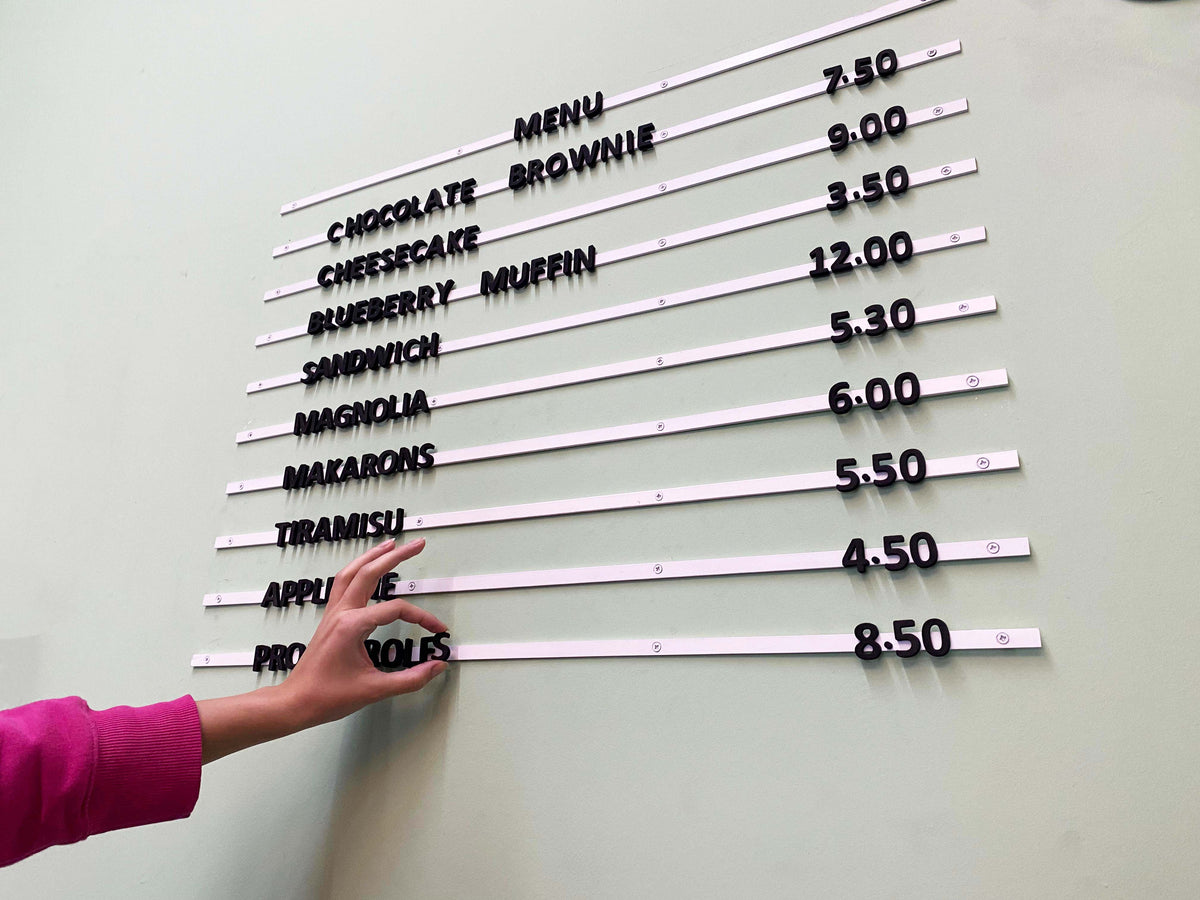 Magnetic Replaceable Menu Board - Otimsan Shop