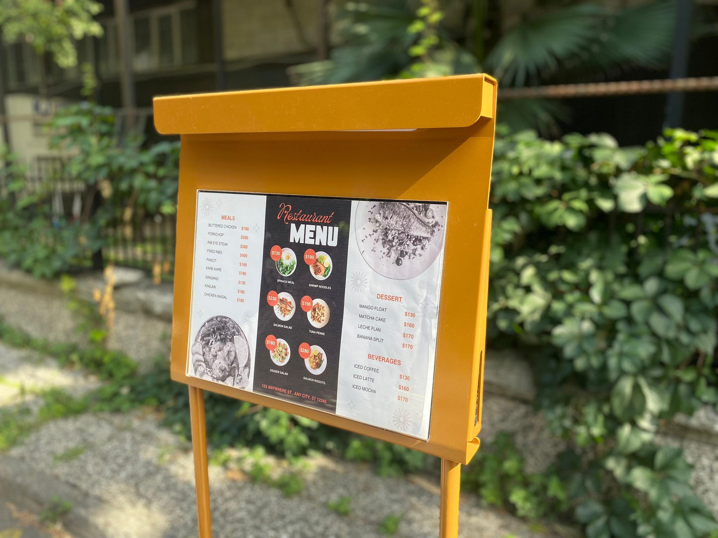 Rechargeable Menu Board - Otimsan Shop