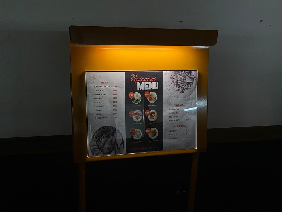 Rechargeable Menu Board - Otimsan Shop
