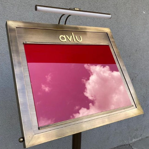 Illuminated Freestanding Menu Board - Otimsan Shop