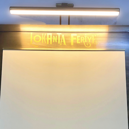 Illuminated Freestanding Menu Board - Otimsan Shop