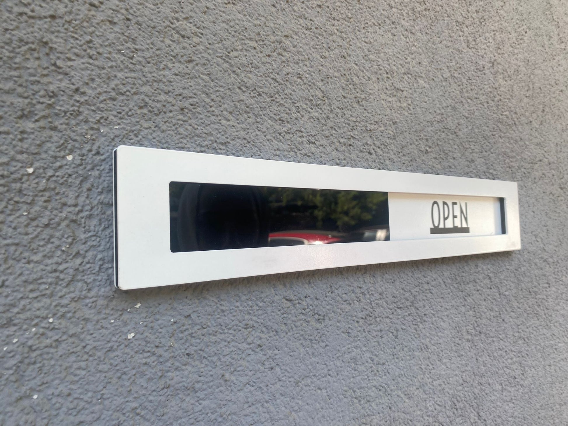 Open/Closed Sign | Sliding Door Sign for Businesses - Otimsan Shop