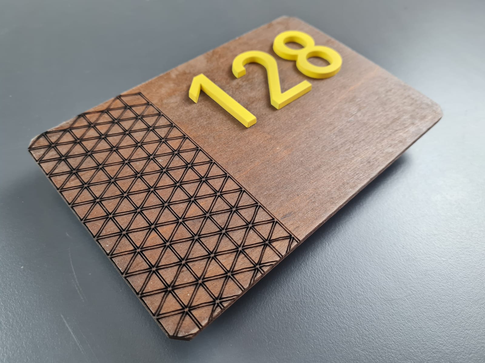 Embossed Wooden Room Number – For Hotels, Apartments, Hostels & Guesthouses - Otimsan Shop