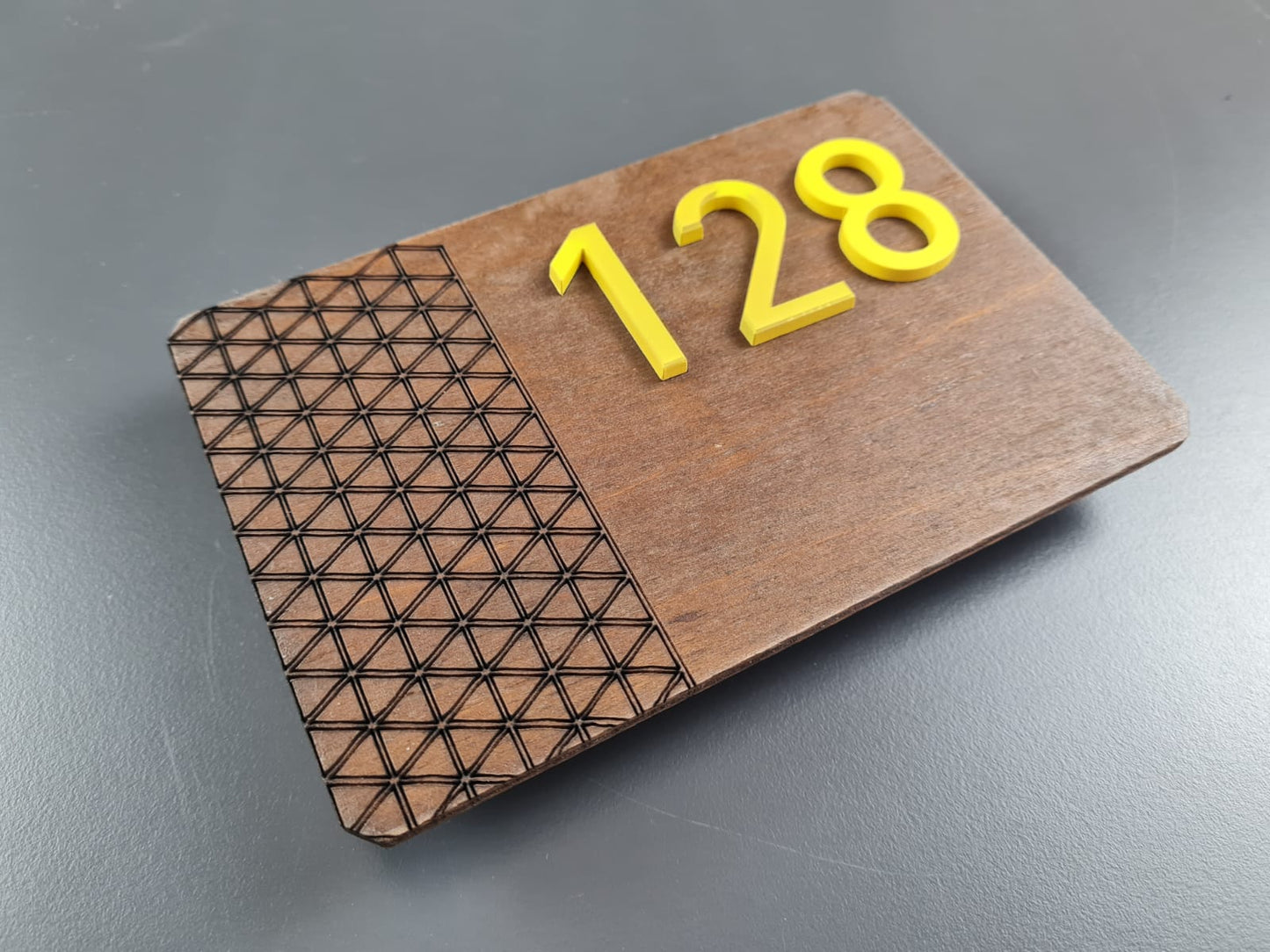 Embossed Wooden Room Number – For Hotels, Apartments, Hostels & Guesthouses - Otimsan Shop