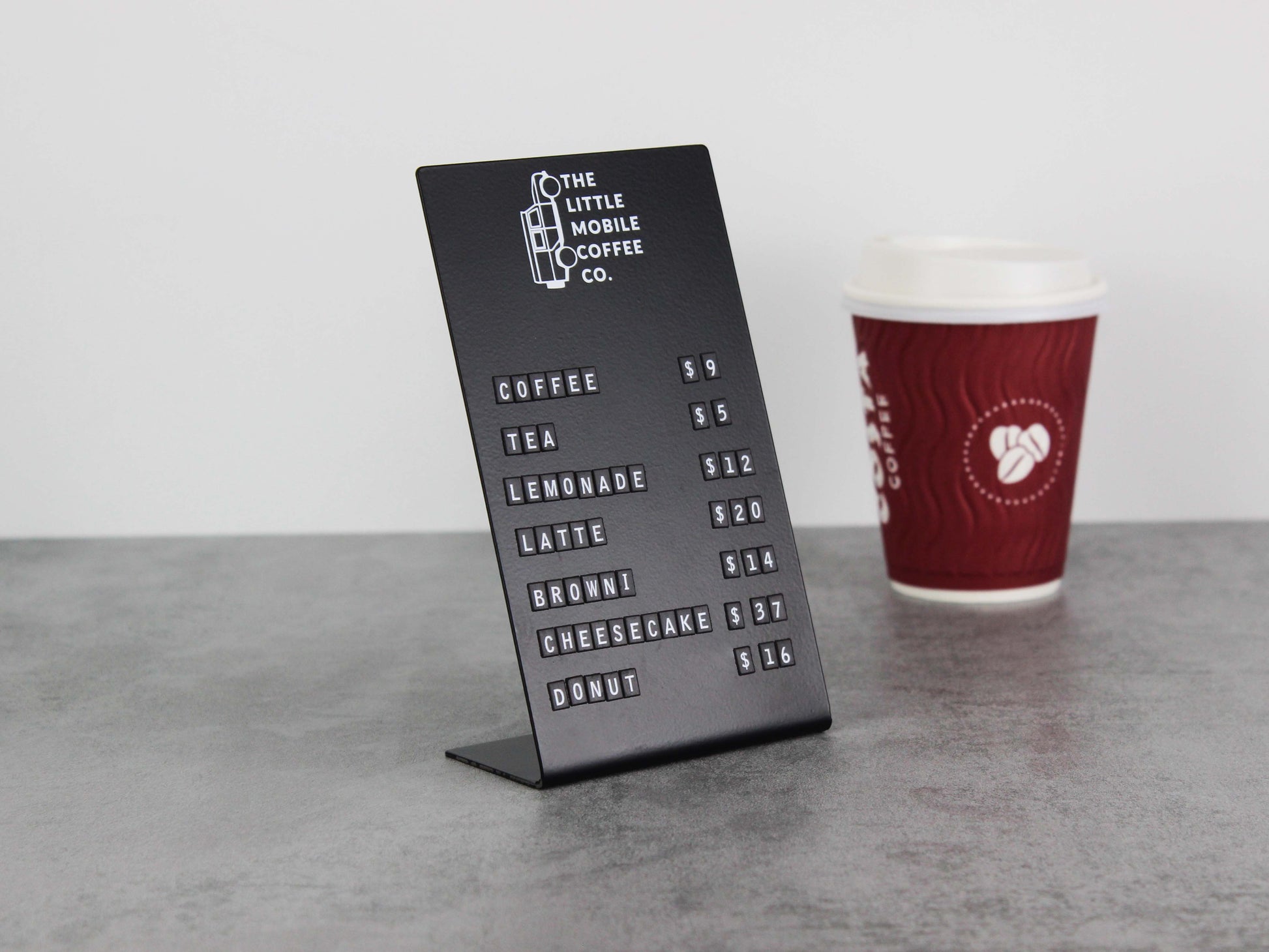 Magnetic Price List Board - Otimsan Shop