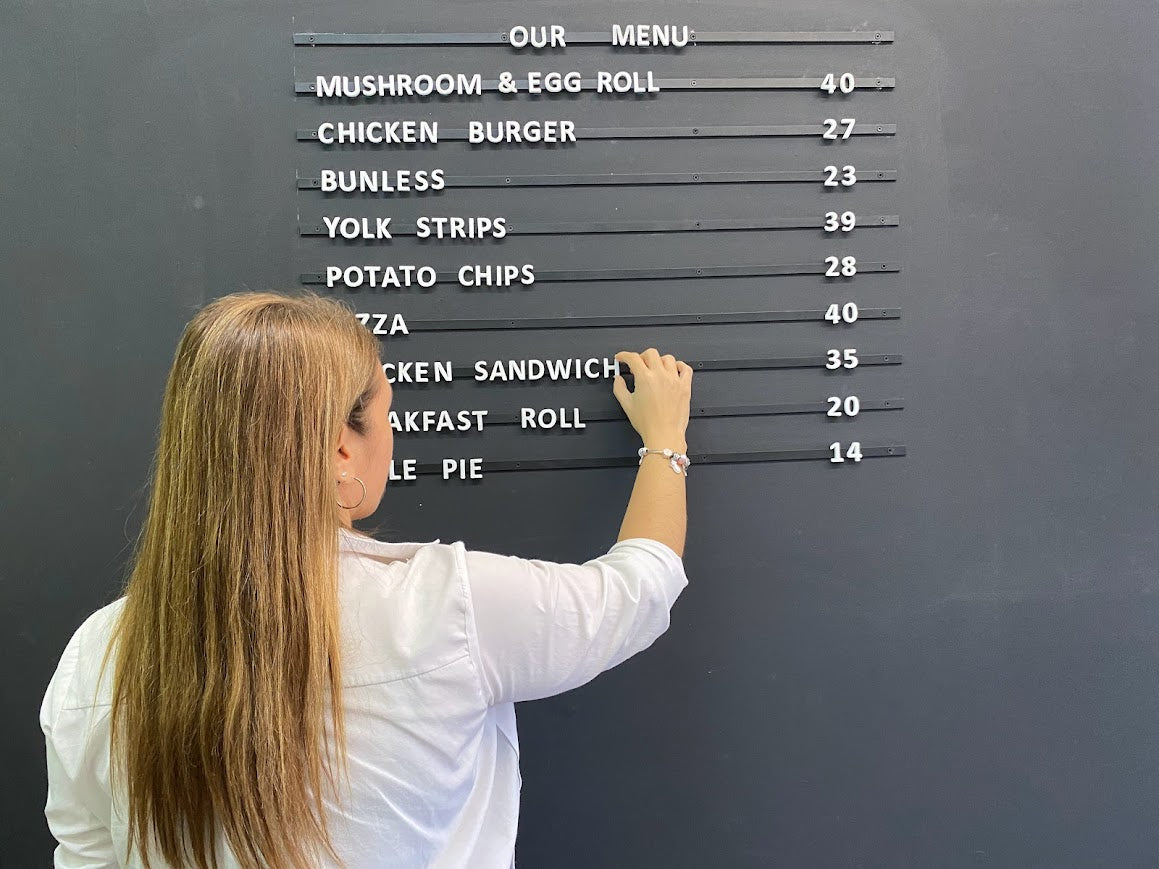 Magnetic Replaceable Menu Board - Otimsan Shop