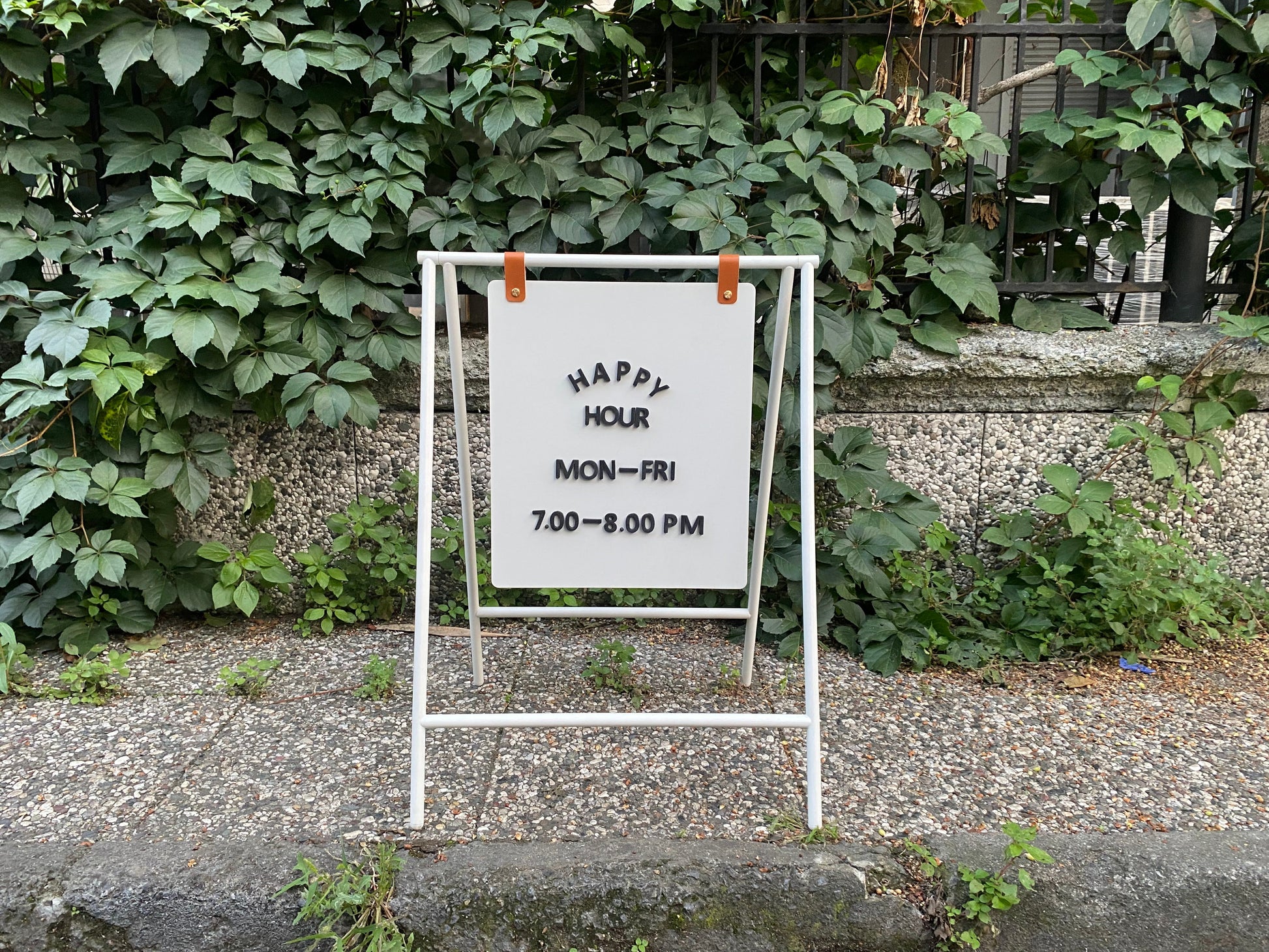 Magnetic Double-Sided Sidewalk Sign | Foldable Storefront Board with Printed Brand Logo - Otimsan Shop