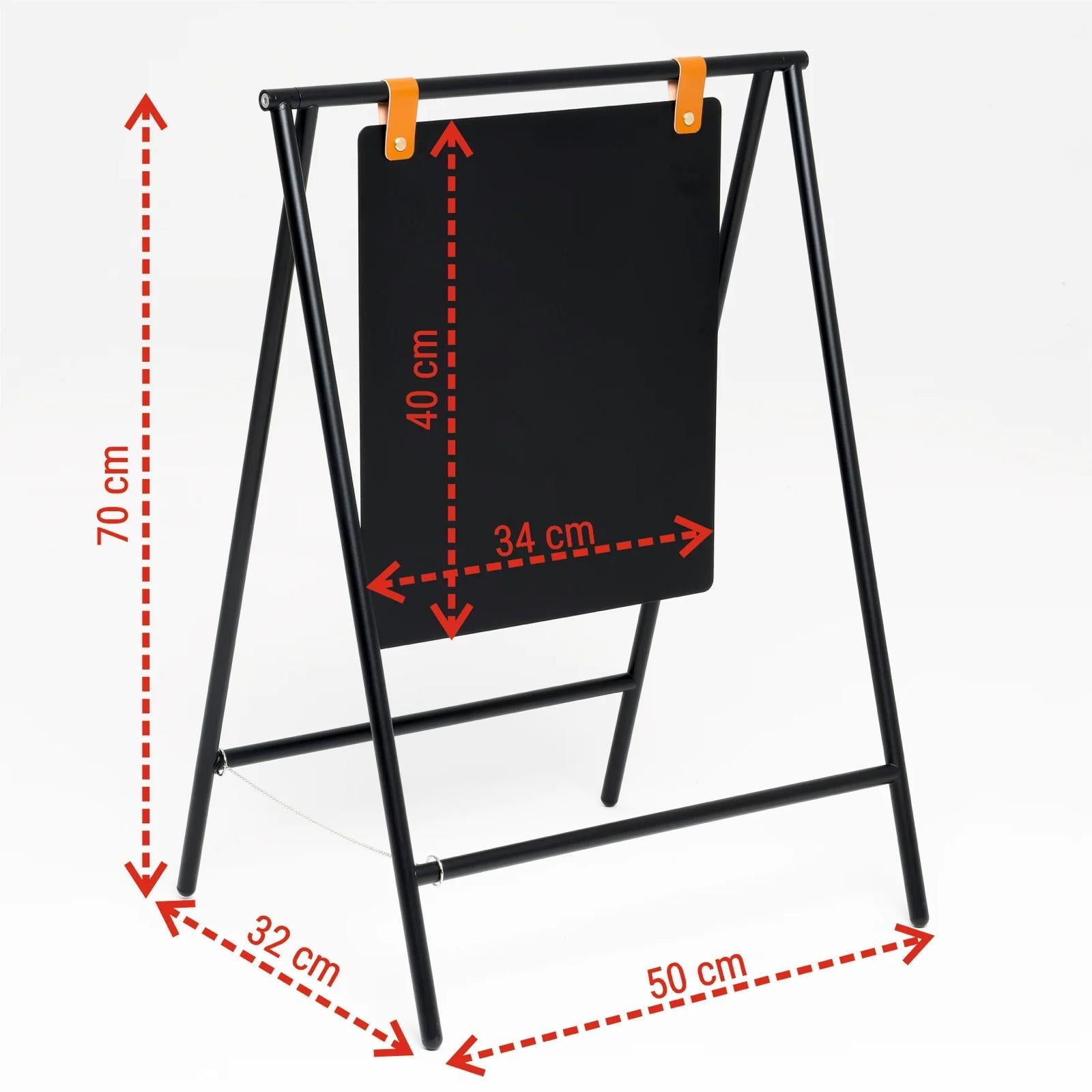 Magnetic Freestanding Double-Sided Economic Pavement Sign | Foldable Shop Board with Printed Brand Logo - Otimsan Shop