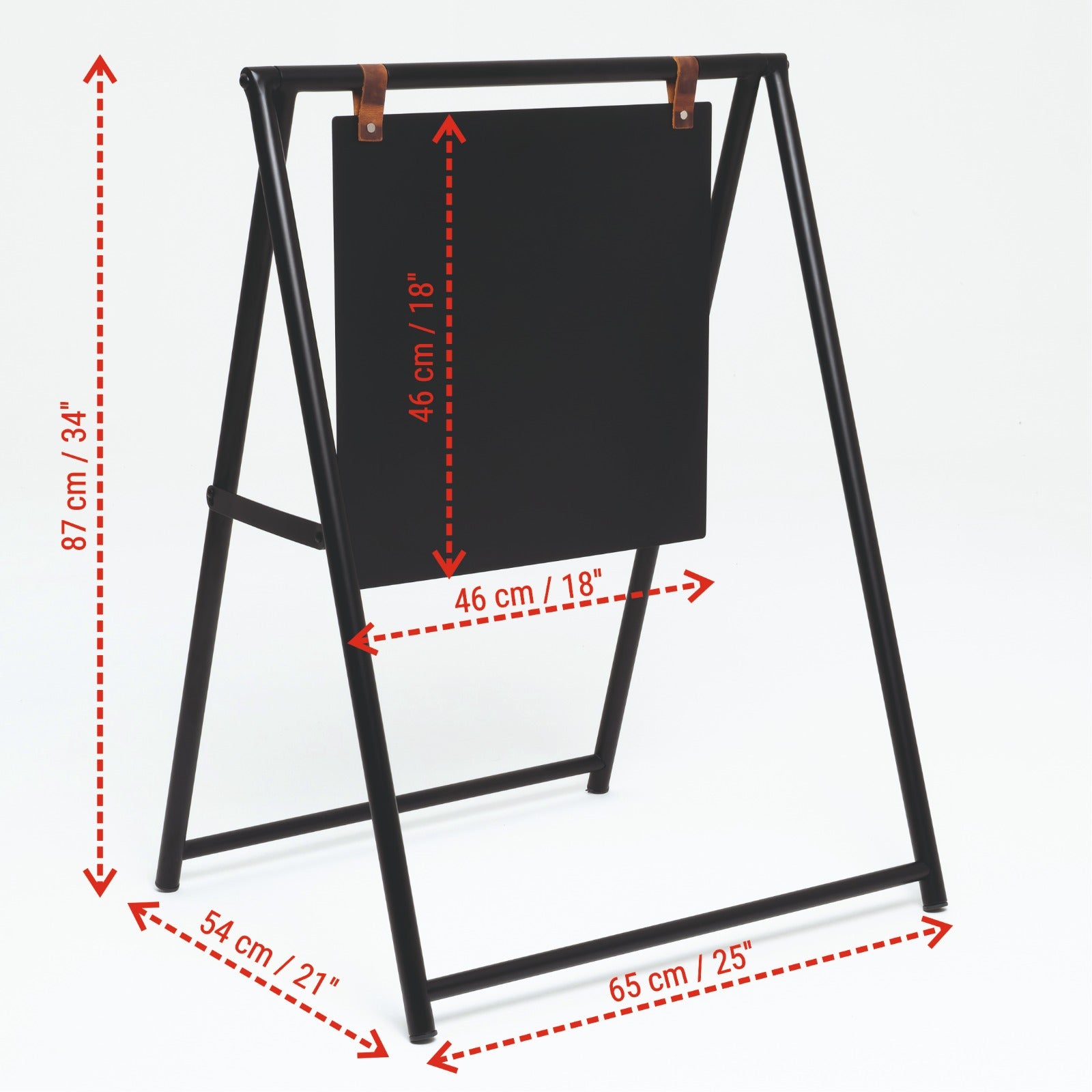 Freestanding Double-Sided Sidewalk Sign | Foldable Store Board with Custom Logo Print - Otimsan Shop