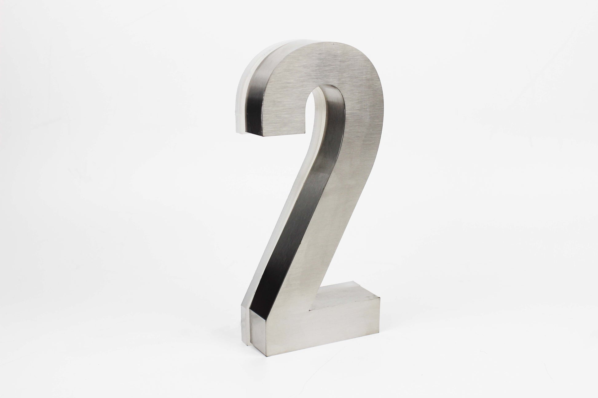 Illuminated Door Number | Stainless Steel & LED Lit Number Sign - Otimsan Shop