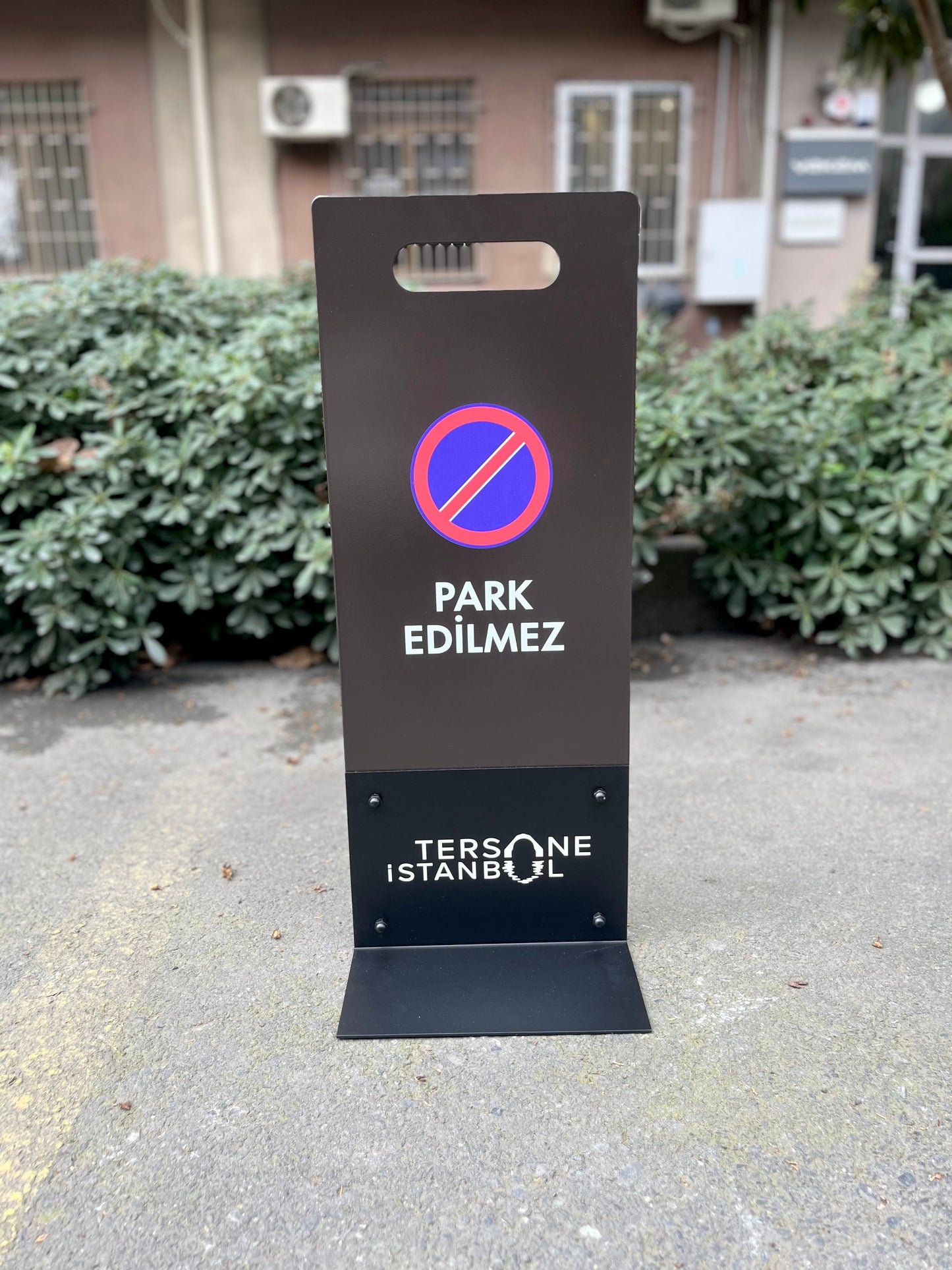 Portable Parking Warning Sign | Metal No Parking Sign - Otimsan Shop