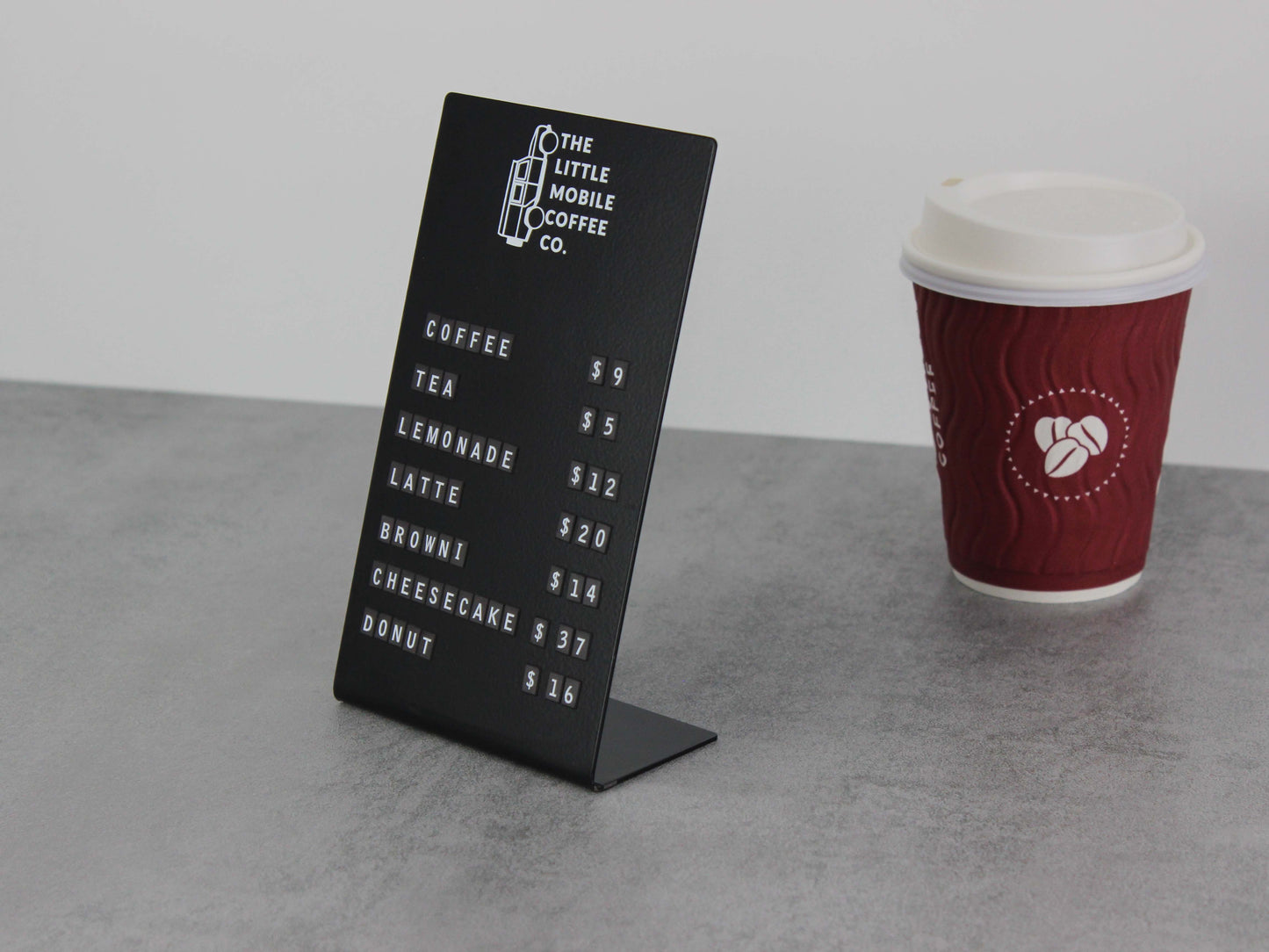 Magnetic Price List Board - Otimsan Shop