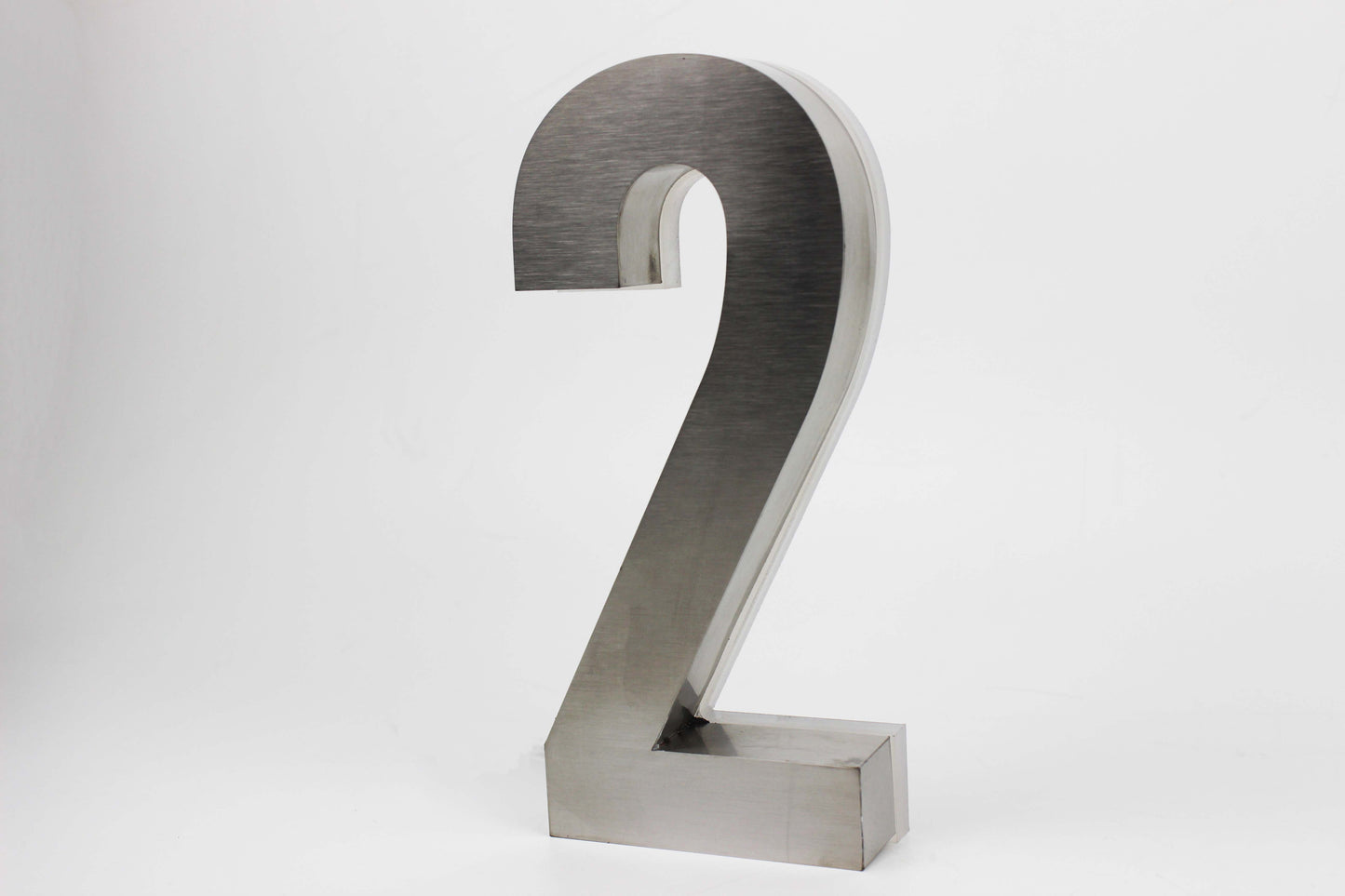 Illuminated Door Number | Stainless Steel & LED Lit Number Sign - Otimsan Shop