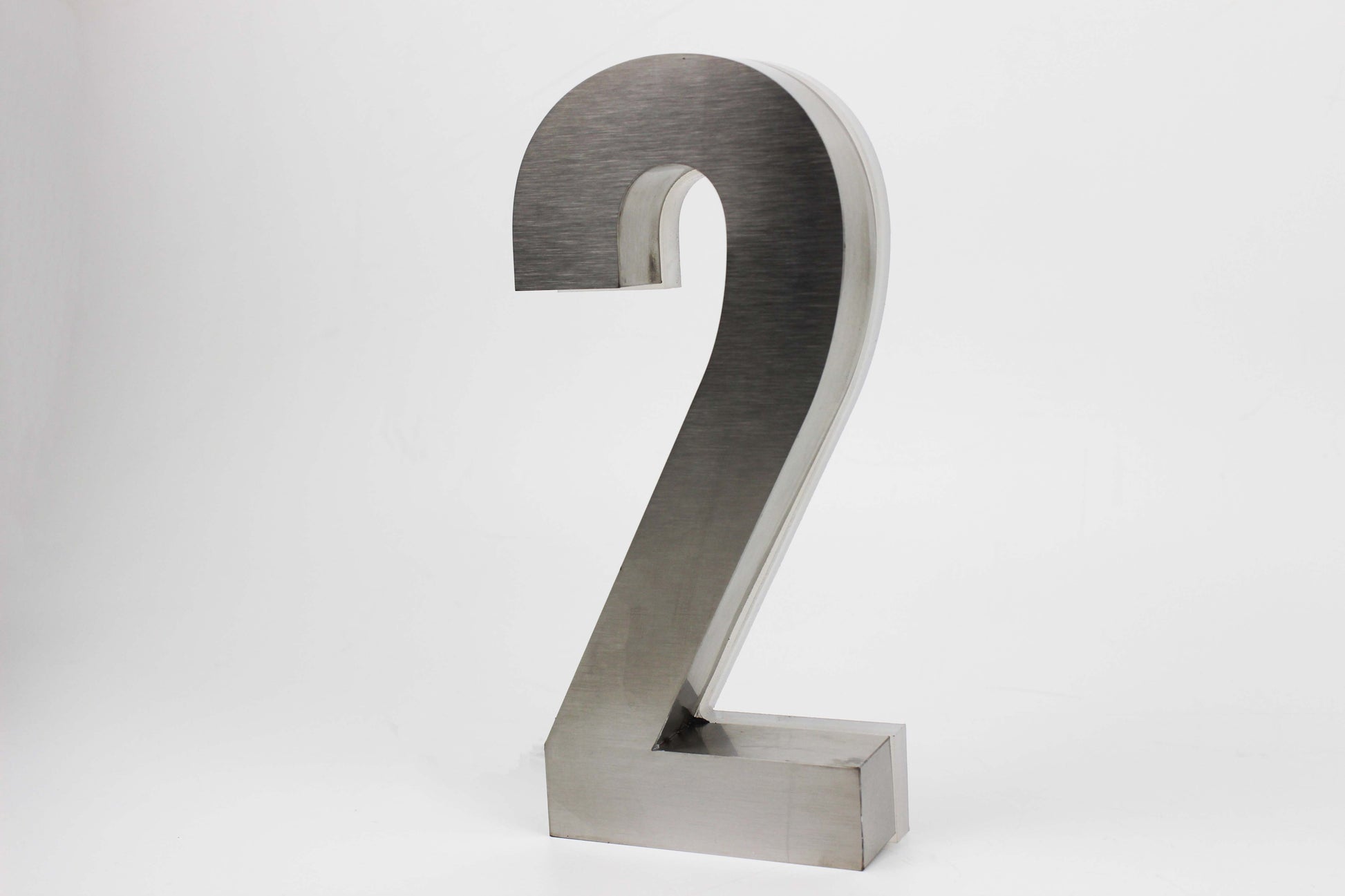 Illuminated Door Number | Stainless Steel & LED Lit Number Sign - Otimsan Shop