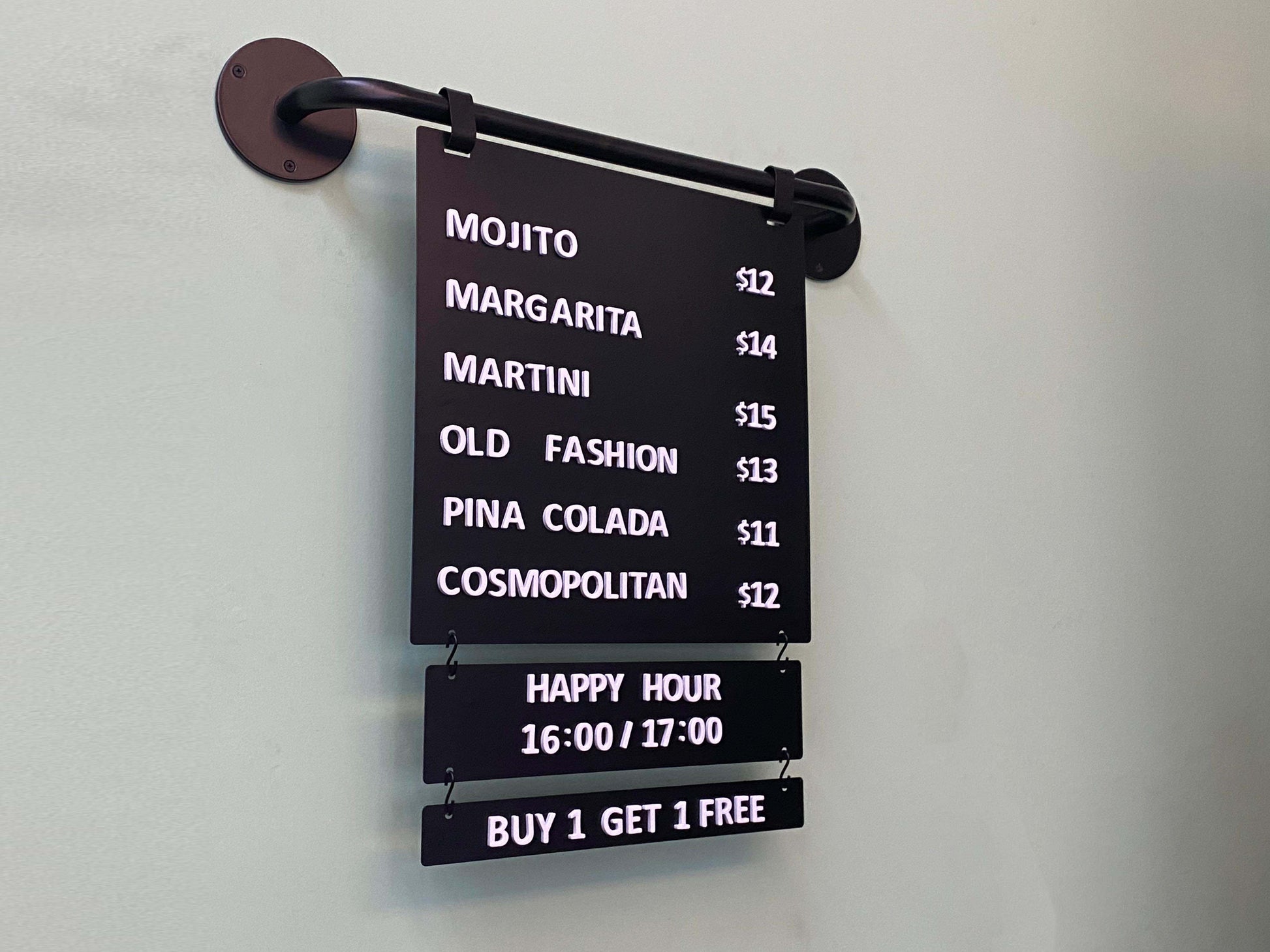 Flag Price Board with Additional Panel - Otimsan Shop