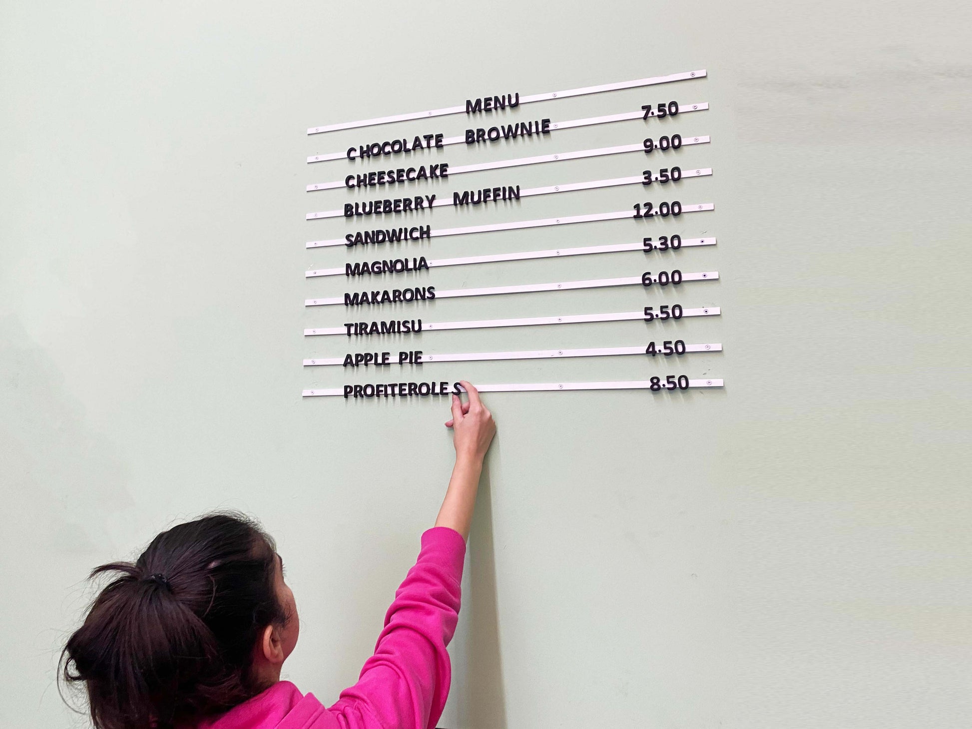 Magnetic Replaceable Menu Board - Otimsan Shop