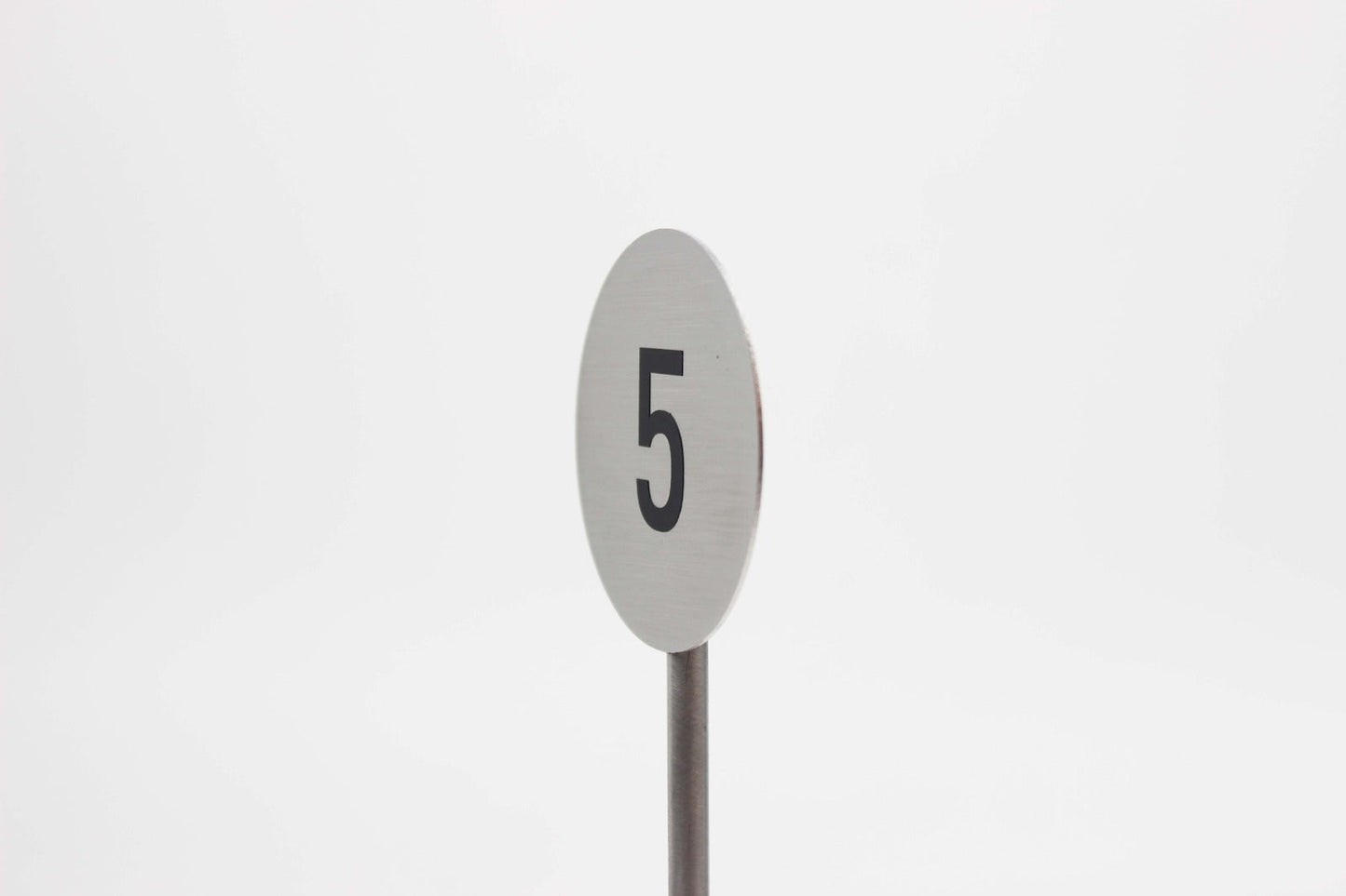Premium Stainless Steel Table Number Stand | For Cafés, Restaurants & VIP Venues - Otimsan Shop
