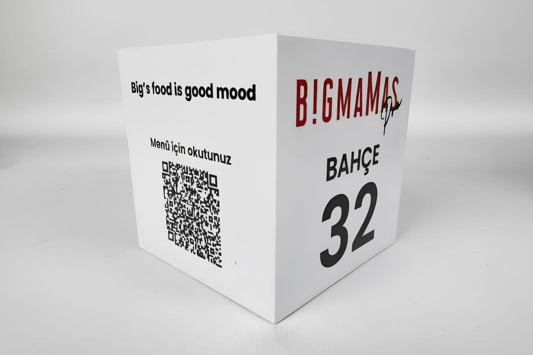 QR Code Box | Tabletop Organizer for Restaurants and Cafés - Otimsan Shop