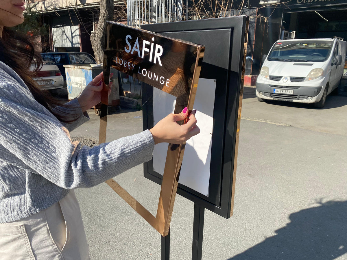 Freestanding Menu - Otimsan Shop